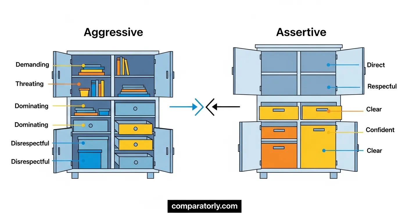 Aggressive and Assertive
